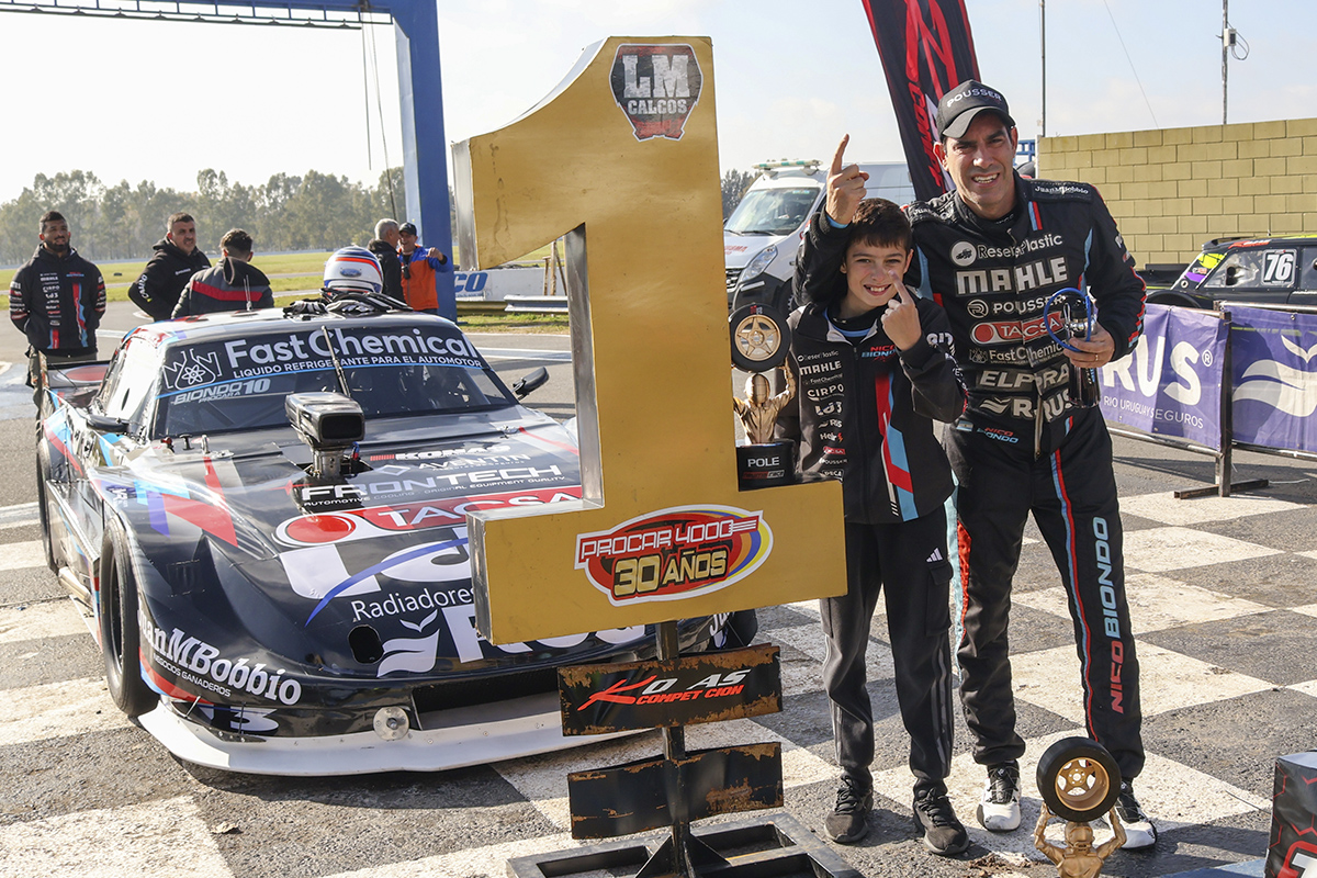 BIONDO EL POLEMAN DE LA CLASE A PARA EL GP MOTORLINE